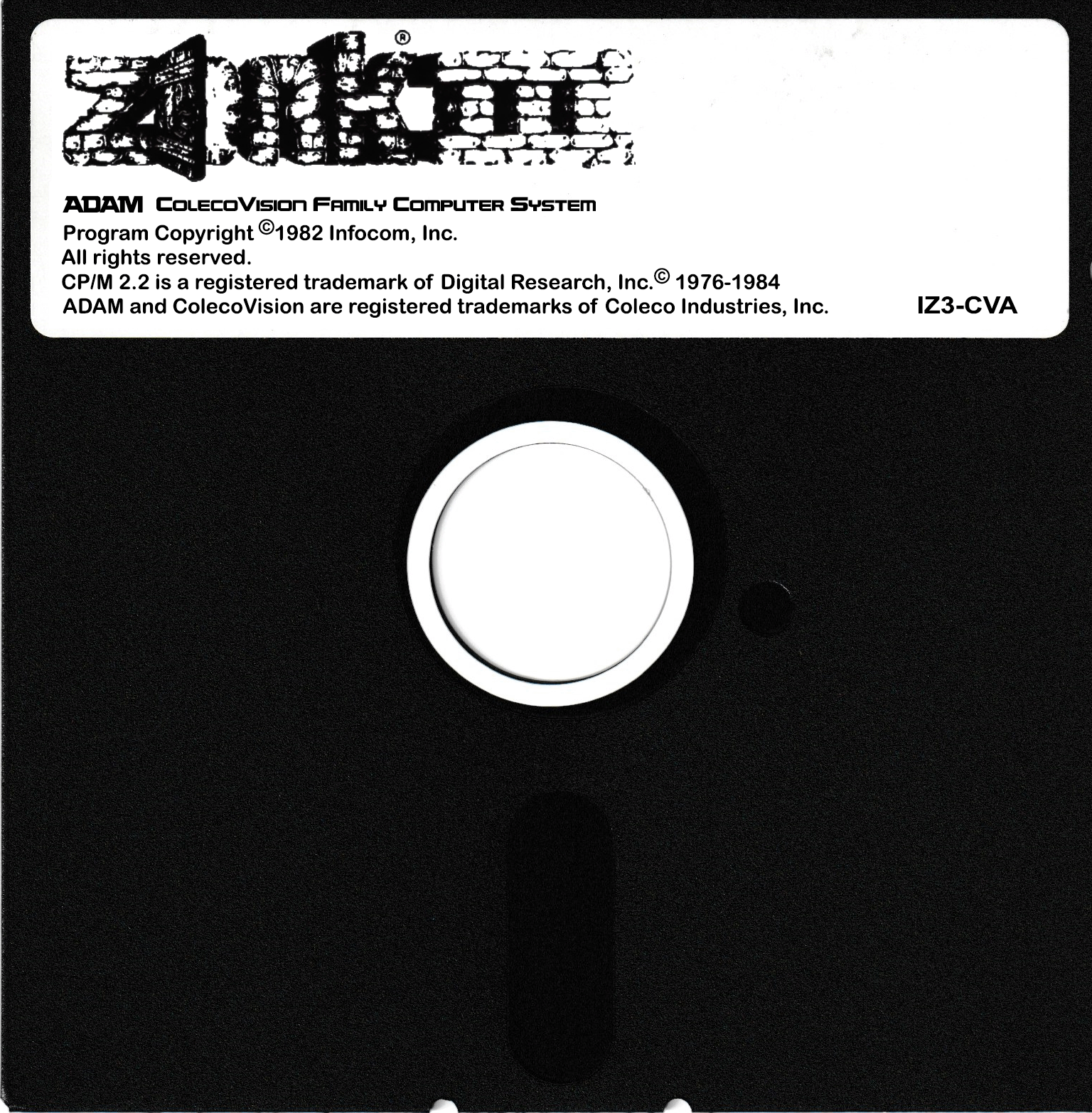 Zork III Floppy Disk